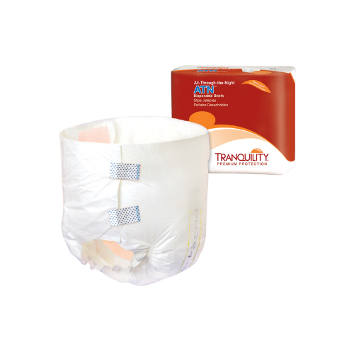 Unisex Adult Incontinence Brief Tranquility® ATN X-Small Disposable Heavy Absorbency