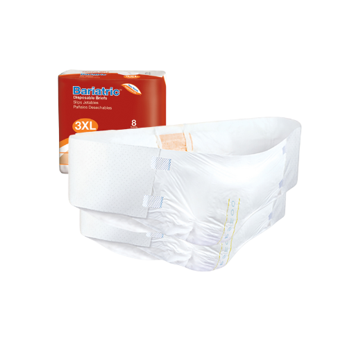 Unisex Adult Incontinence Brief Tranquility® Bariatric 3X-Large Disposable Heavy Absorbency
