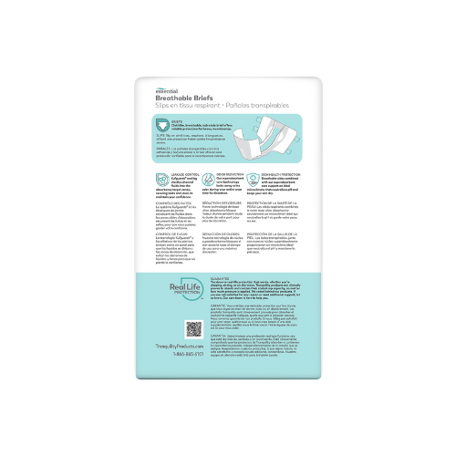 Unisex Adult Incontinence Brief Tranquility® Essential Small Disposable Heavy Absorbency