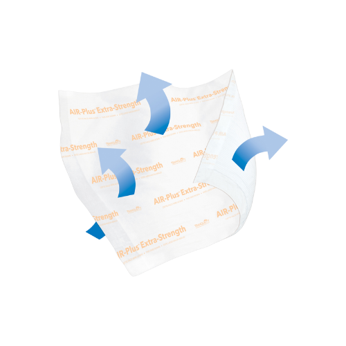 Disposable Underpad Tranquility® AIR-Plus Extra-Strength 30 X 36 Inch Powersorb® Material Heavy Absorbency