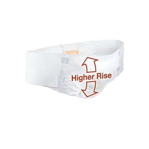 Unisex Adult Incontinence Brief Tranquility® HI-Rise™ Bariatric 3X-Large Disposable Heavy Absorbency