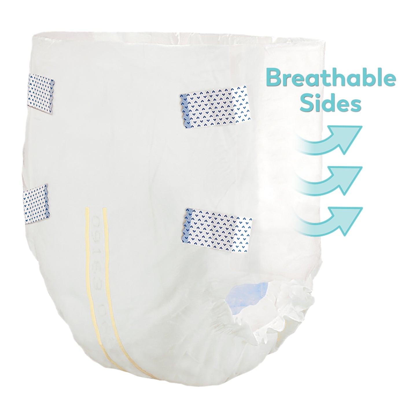 Unisex Adult Incontinence Brief Tranquility® Essential 2X-Large Disposable Heavy Absorbency