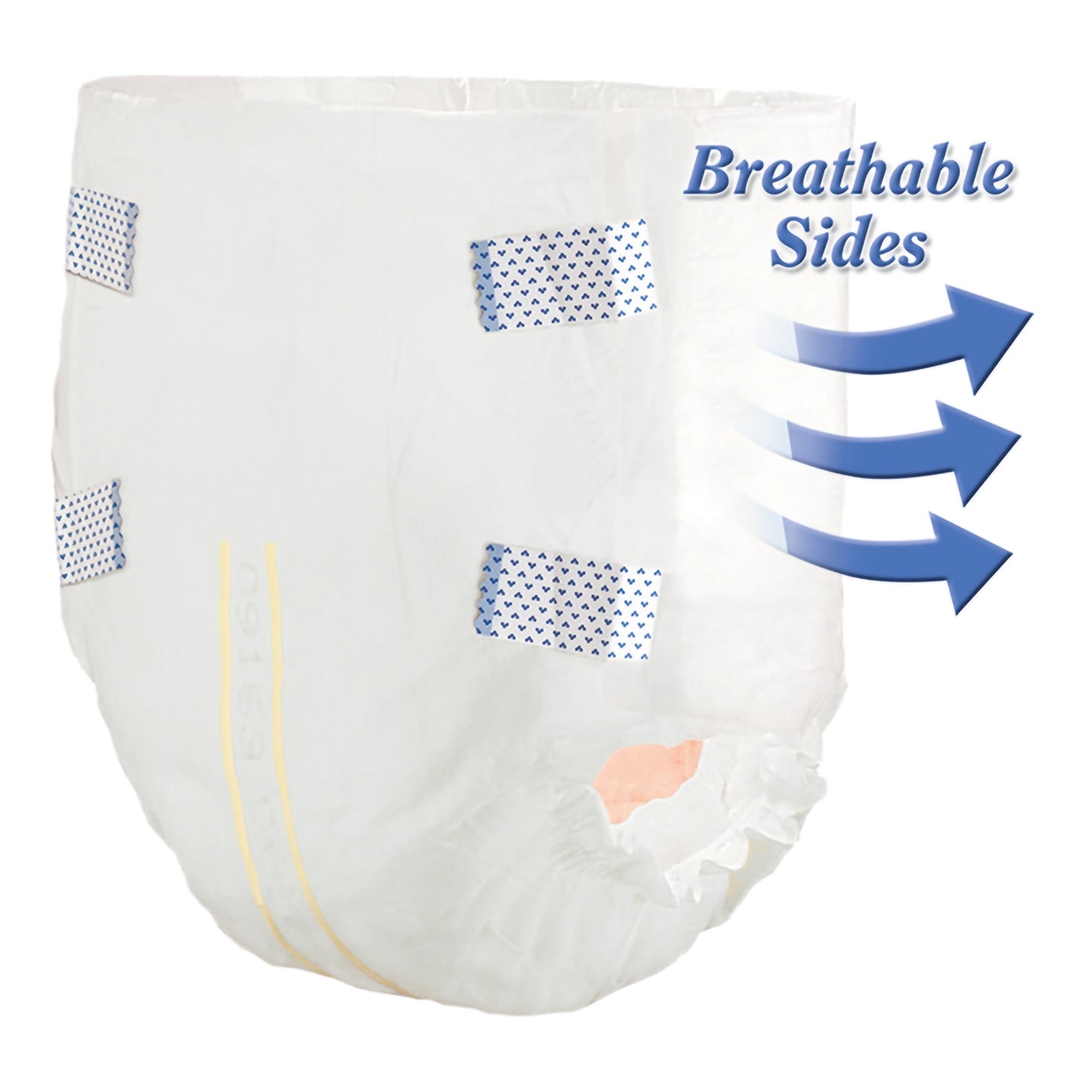 Unisex Adult Incontinence Brief Tranquility SmartCore™ Medium Disposable Heavy Absorbency