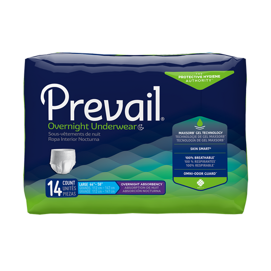 HMEPVX513 - Prevail Overnight Absorbency Underwear - Large