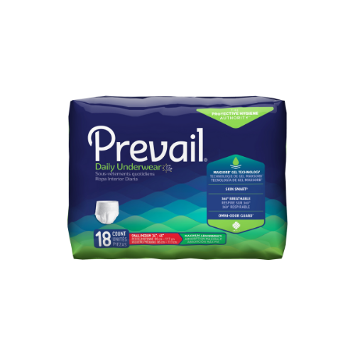 HMEPVS512 - Prevail Maximum Absorbency Underwear - Small/Medium