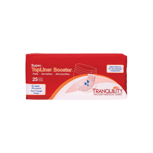 Booster Pad Tranquility® TopLiner™ 4-1/4 X 15 Inch Heavy Absorbency Super Absorbent Core Super