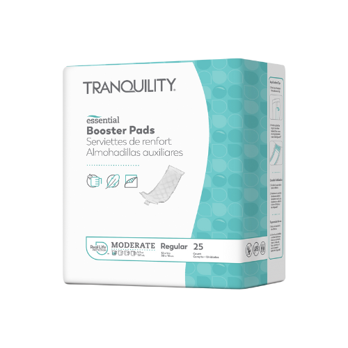 Booster Pad Tranquility® Essential 12 X 14 Inch Moderate Absorbency Super Absorbent Core Regular