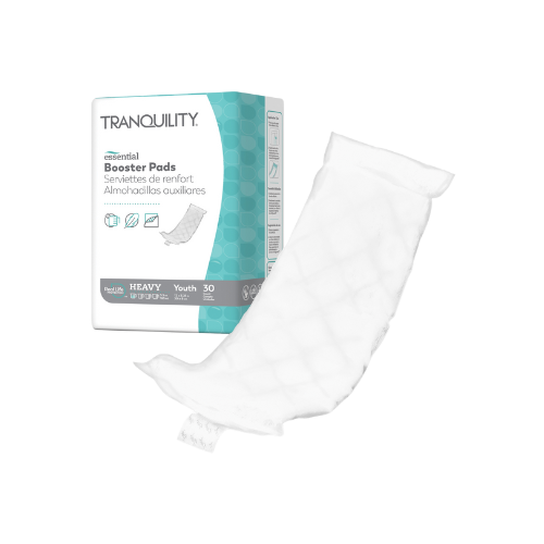 Booster Pad Tranquility® Essential 3-1/2 X 12 Inch Heavy Absorbency Super Absorbent Core One Size Fits Most