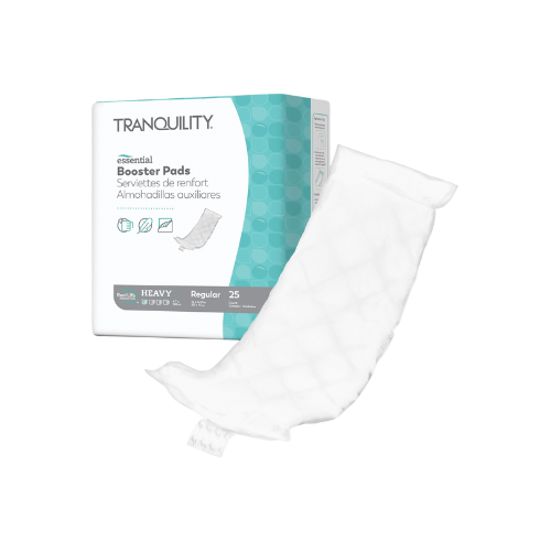 Booster Pad Tranquility® Essential 4-1/4 X 12 Inch Heavy Absorbency Super Absorbent Core Regular