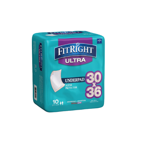 FitRight Underpads, 30″ x 36″