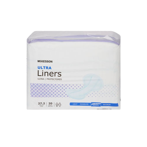 LINERHV-34 - McKesson Liners Ultra Absorbency 27.2" - 2pk