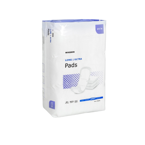 PADHV - McKesson Pads Ultra Absorbency 14.5" - 2pk