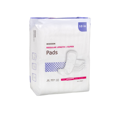 PADLT - McKesson Pads Moderate Absorbency 8.5" - 2pk