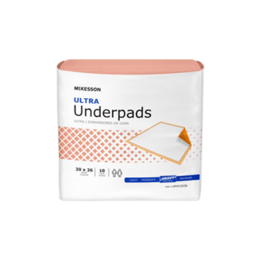 UPHV3036 - McKesson Underpads Ultra Absorbency 30" x 36" - 2pk