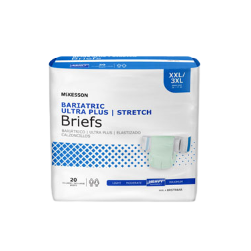 McKesson Briefs Ultra Absorbency XX-Large/XXX-Large (58" - 77" Waist) - 2pk